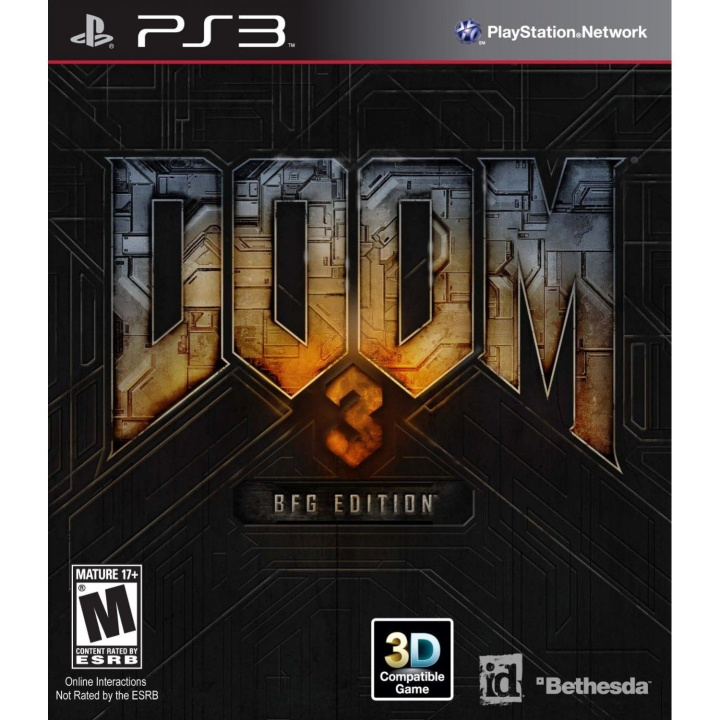 Doom 3 BFG Edition (Import) (PS3) i gruppen Elektronikk / TV-spill & tilbehør / Sony PlayStation 3 hos TP E-commerce Nordic AB (C98635)