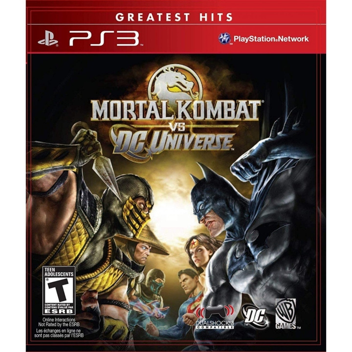 Mortal Kombat vs. DC Universe (Greatest Hits) (Import) (PS3) i gruppen Elektronikk / TV-spill & tilbehør / Sony PlayStation 3 hos TP E-commerce Nordic AB (C98645)