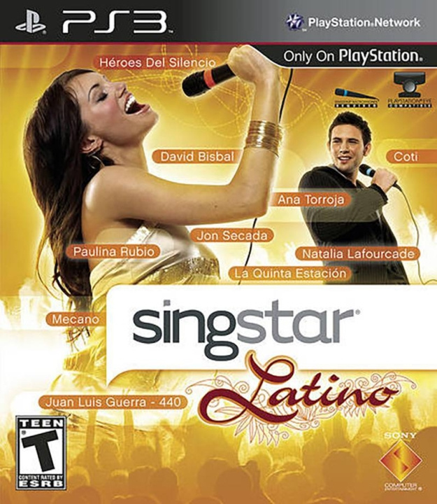 SingStar Latino (Import) (PS3) i gruppen Elektronikk / TV-spill & tilbehør / Sony PlayStation 3 hos TP E-commerce Nordic AB (C98649)