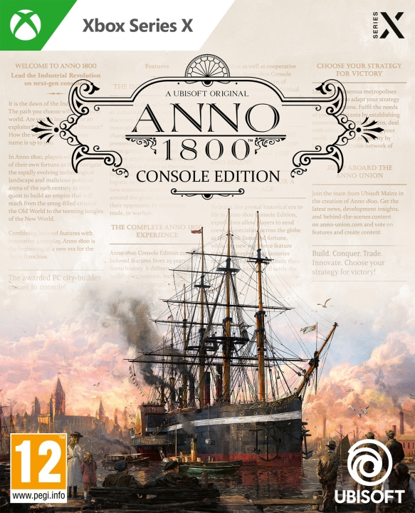 Ubisoft Anno 1800 i gruppen Elektronikk / TV-spill & tilbehør / Xbox Series X / Spill hos TP E-commerce Nordic AB (C98673)