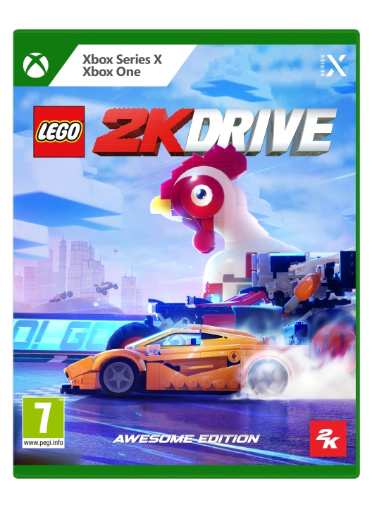 2K Games LEGO 2K Drive (Awesome Edition) i gruppen Elektronikk / TV-spill & tilbehør / Xbox Series X / Spill hos TP E-commerce Nordic AB (C98688)