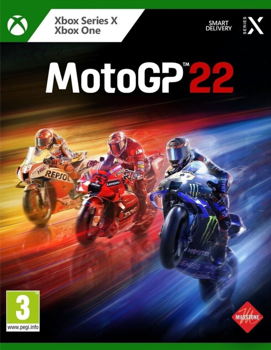 MotoGP 22 (XseriesX) i gruppen Elektronikk / TV-spill & tilbehør / Xbox Series X / Spill hos TP E-commerce Nordic AB (C98696)