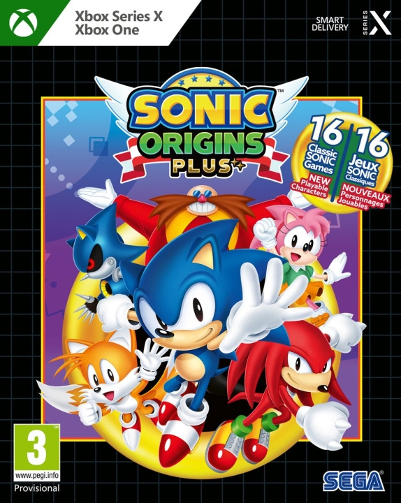 Sega Sonic Origins Plus i gruppen Elektronikk / TV-spill & tilbehør / Xbox Series X / Spill hos TP E-commerce Nordic AB (C98706)