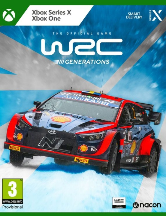 WRC Generations (XseriesX) i gruppen Elektronikk / TV-spill & tilbehør / Xbox Series X / Spill hos TP E-commerce Nordic AB (C98711)