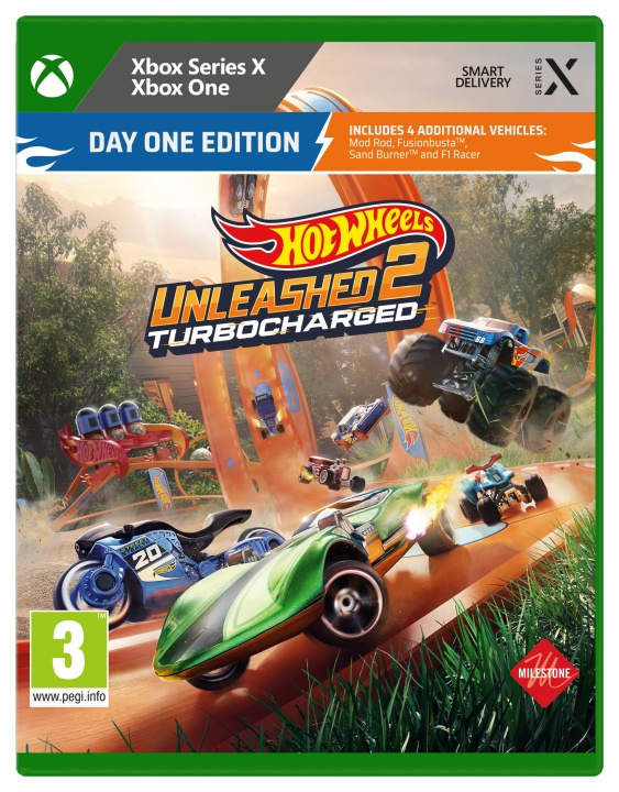 Hot Wheels Unleashed 2: Turbocharged (Day 1 Edition) (XseriesX) i gruppen Elektronikk / TV-spill & tilbehør / Xbox Series X / Spill hos TP E-commerce Nordic AB (C98713)