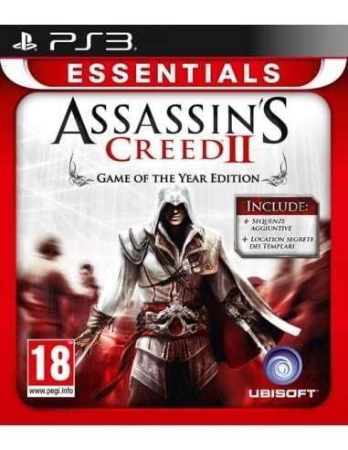 Assassin\'s Creed 2 Game of the Year (Essentials) (PS3) i gruppen Elektronikk / TV-spill & tilbehør / Sony PlayStation 3 hos TP E-commerce Nordic AB (C98735)