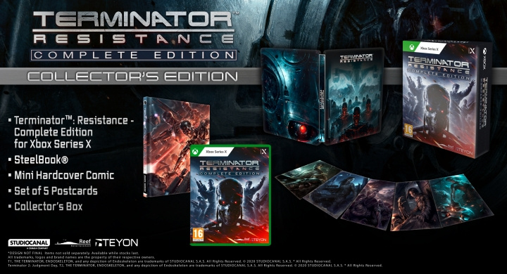 Terminator: Resistance - Complete Edition (Collector\'s Edition) (XseriesX) i gruppen Elektronikk / TV-spill & tilbehør / Xbox Series X / Spill hos TP E-commerce Nordic AB (C98747)