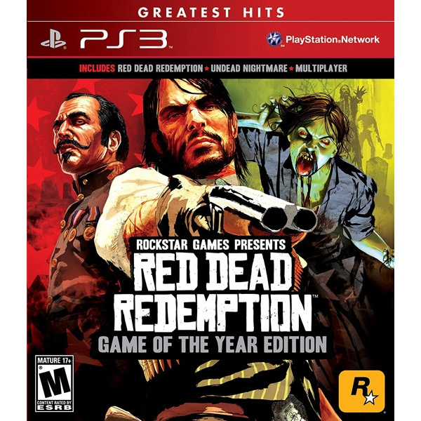 Red Dead Redemption (Game of the Year Edition) (Import) (PS3) i gruppen Elektronikk / TV-spill & tilbehør / Sony PlayStation 3 hos TP E-commerce Nordic AB (C98786)