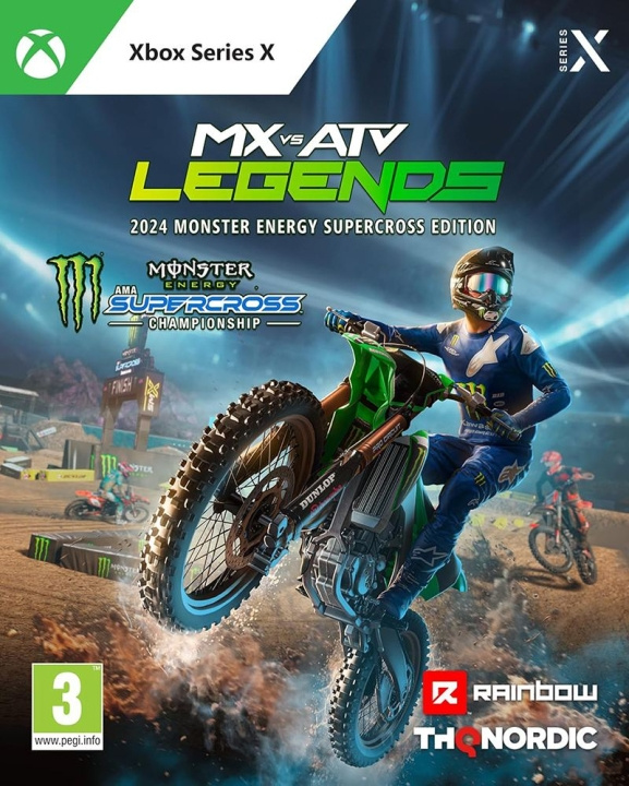 MX vs ATV Legends - 2024 (Monster Energy Supercross Edition) (XseriesX) i gruppen Elektronikk / TV-spill & tilbehør / Xbox Series X / Spill hos TP E-commerce Nordic AB (C98812)