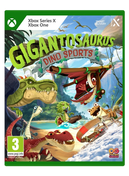 Gigantosaurus: Dino Sports (XseriesX) i gruppen Elektronikk / TV-spill & tilbehør / Xbox Series X / Spill hos TP E-commerce Nordic AB (C98851)