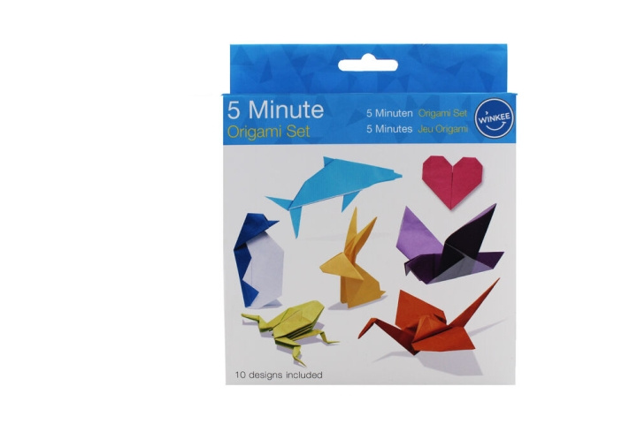 Winkee Origami-sett - 5 minutter (16487) i gruppen SPORT, FRITID & HOBBY / Hobby / DIY Kit hos TP E-commerce Nordic AB (C98913)