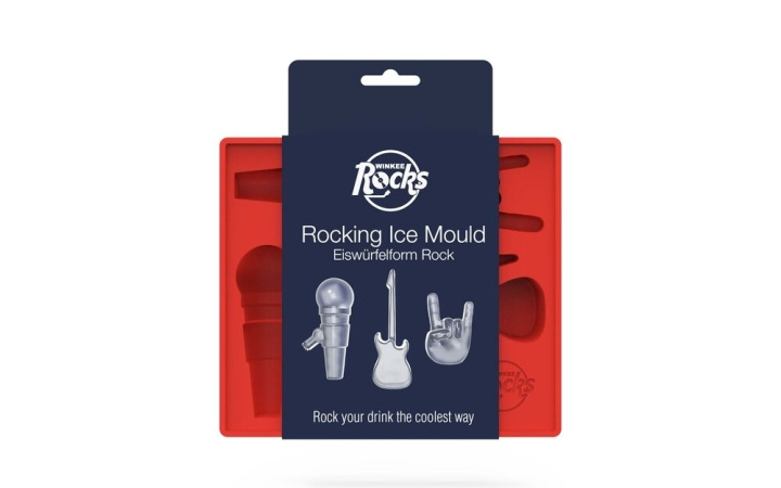 Winkee Isterningbrett - Rock Ice Cubes i gruppen SPORT, FRITID & HOBBY / Morsomme produkter / Smarte produkter hos TP E-commerce Nordic AB (C98917)