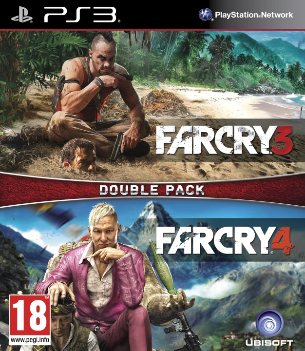 Far Cry 3 + Far Cry 4 (Double Pack) (PS3) i gruppen Elektronikk / TV-spill & tilbehør / Sony PlayStation 3 hos TP E-commerce Nordic AB (C98943)