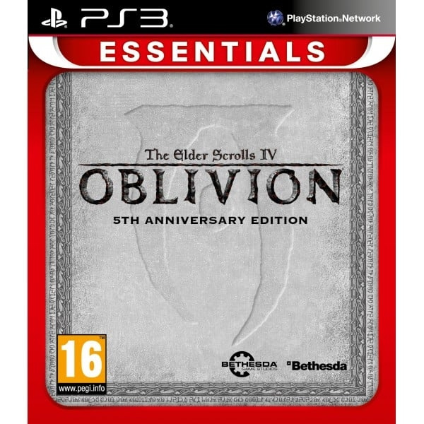 Elder Scrolls IV Oblivion 5th Anniversary Edition (Essentials) (PS3) i gruppen Elektronikk / TV-spill & tilbehør / Sony PlayStation 3 hos TP E-commerce Nordic AB (C98947)