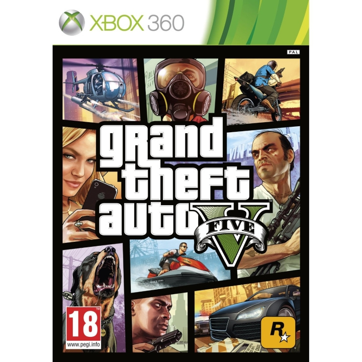 Grand Theft Auto V (GTA 5) (X360) i gruppen Elektronikk / TV-spill & tilbehør / Xbox 360 hos TP E-commerce Nordic AB (C99005)