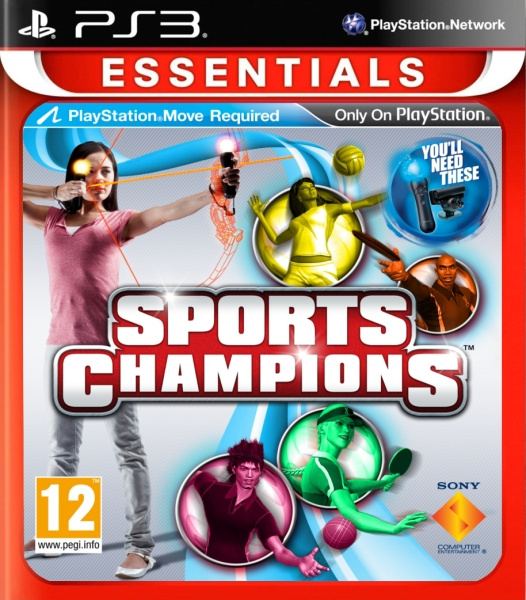 Sports Champions - Move (Essentials) (PS3) i gruppen Elektronikk / TV-spill & tilbehør / Sony PlayStation 3 hos TP E-commerce Nordic AB (C99017)