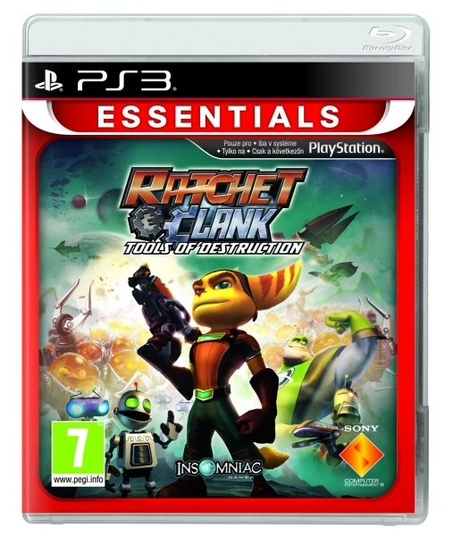 Ratchet & Clank Future: Tools Of Destruction (Essentials) (PS3) i gruppen Elektronikk / TV-spill & tilbehør / Sony PlayStation 3 hos TP E-commerce Nordic AB (C99020)