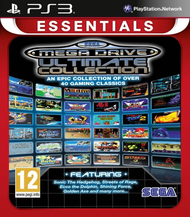 Mega Drive Ultimate Collection (Sonic Genesis) (Essentials) (PS3) i gruppen Elektronikk / TV-spill & tilbehør / Sony PlayStation 3 hos TP E-commerce Nordic AB (C99045)