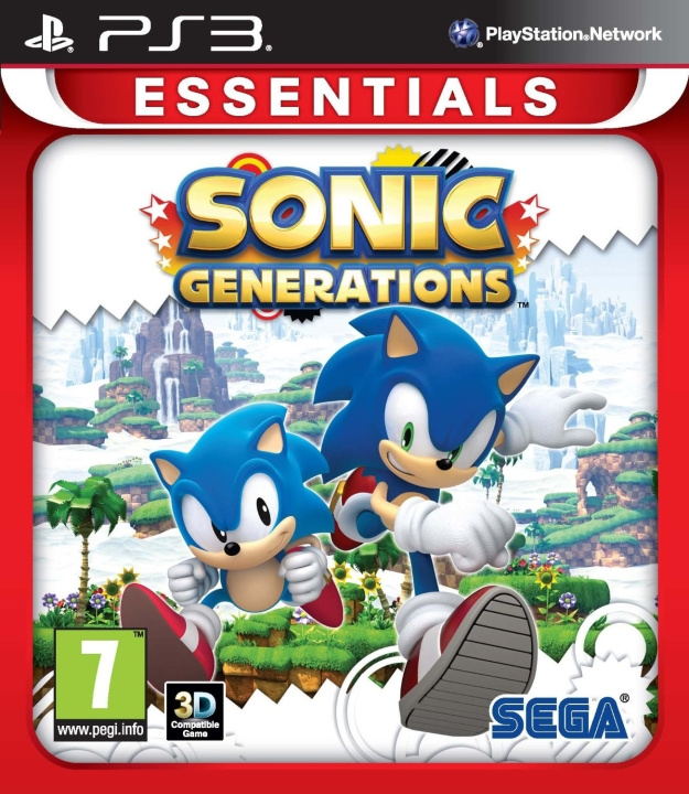 Sonic Generations (Essentials) (PS3) i gruppen Elektronikk / TV-spill & tilbehør / Sony PlayStation 3 hos TP E-commerce Nordic AB (C99047)