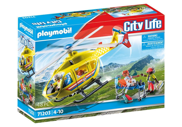 Playmobil Redningshelikopter (71203) i gruppen LEKER, BARN OG BABY / Leker / Lekesett hos TP E-commerce Nordic AB (C99065)