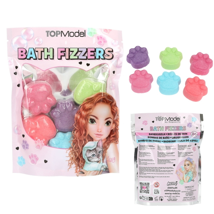 TOPModel Bathfizzer Paw Shape BEAUTY and ME ( 0413242 ) i gruppen LEKER, BARN OG BABY / Babyprodukter / Bad hos TP E-commerce Nordic AB (C99096)