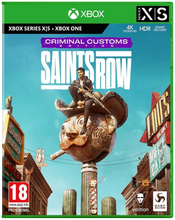 Saints Row (Criminal Customs Edition) (XseriesX) i gruppen Elektronikk / TV-spill & tilbehør / Xbox Series X / Spill hos TP E-commerce Nordic AB (C99190)