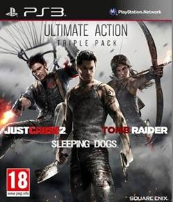 Just Cause 2, Sleeping Dogs & Tomb Raider Bundle (PS3) i gruppen Elektronikk / TV-spill & tilbehør / Sony PlayStation 3 hos TP E-commerce Nordic AB (C99198)