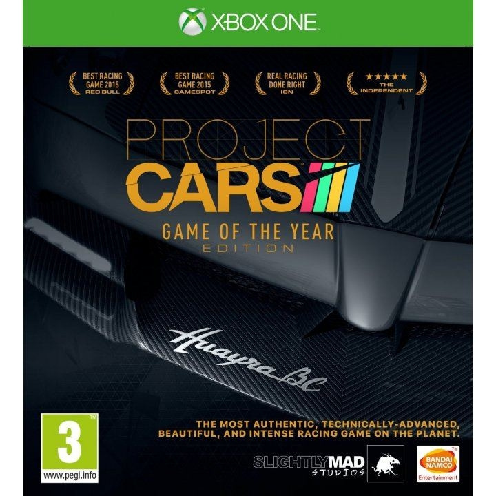 Project CARS (Game of the Year Edition) (XONE) i gruppen Elektronikk / TV-spill & tilbehør / Xbox One / Spill hos TP E-commerce Nordic AB (C99210)