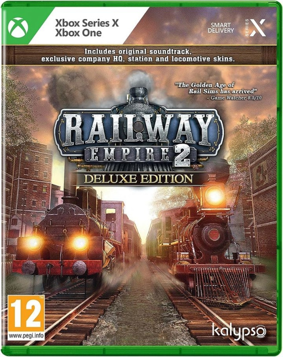 Railway Empire 2 (Deluxe Edition) (XseriesX) i gruppen Elektronikk / TV-spill & tilbehør / Xbox Series X / Spill hos TP E-commerce Nordic AB (C99211)