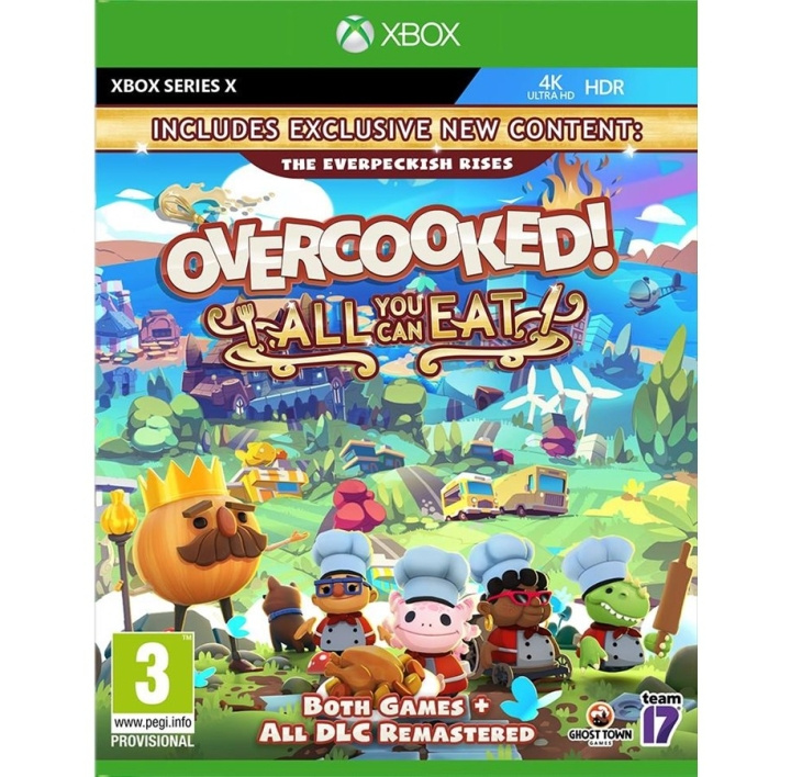 Overcooked! All You Can Eat (XseriesX) i gruppen Elektronikk / TV-spill & tilbehør / Xbox Series X / Spill hos TP E-commerce Nordic AB (C99228)