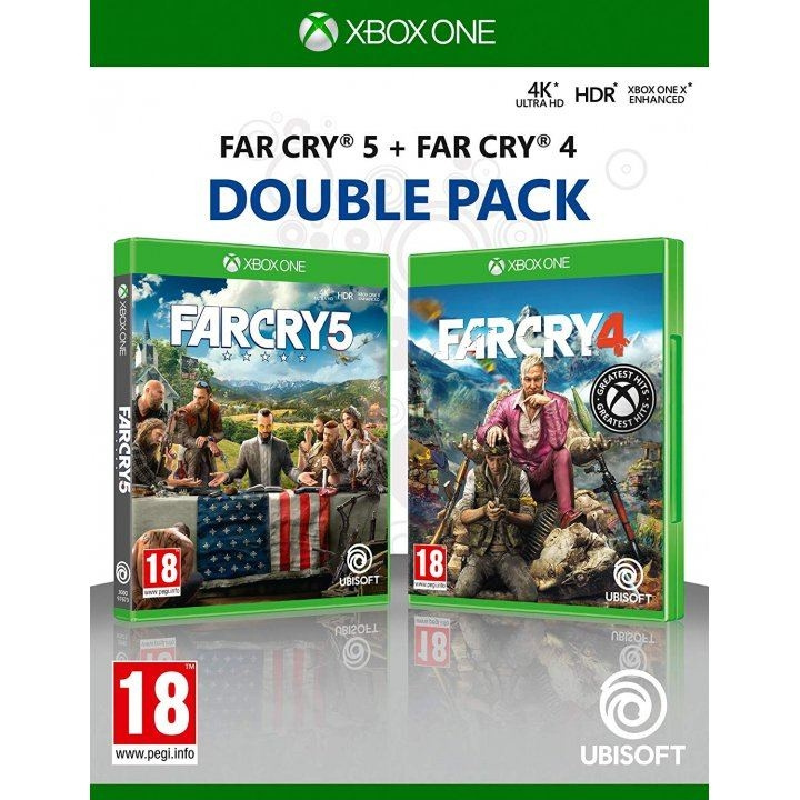 Far Cry 4 + Far Cry 5 Double Pack (XONE) i gruppen Elektronikk / TV-spill & tilbehør / Xbox One / Spill hos TP E-commerce Nordic AB (C99261)