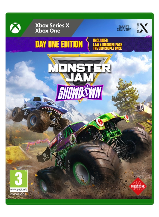 Monster Jam Showdown (Day 1 Edition) (XseriesX) i gruppen Elektronikk / TV-spill & tilbehør / Xbox Series X / Spill hos TP E-commerce Nordic AB (C99262)