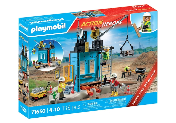 Playmobil Byggeplass (71650) i gruppen LEKER, BARN OG BABY / Leker / Lekesett hos TP E-commerce Nordic AB (C99268)