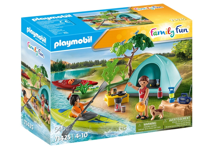 Playmobil Utendørs camping (71425) i gruppen LEKER, BARN OG BABY / Leker / Lekesett hos TP E-commerce Nordic AB (C99359)