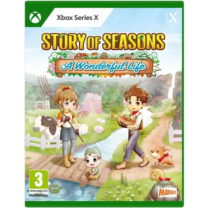 Story of Seasons: A Wonderful Life (XseriesX) i gruppen Elektronikk / TV-spill & tilbehør / Xbox Series X / Spill hos TP E-commerce Nordic AB (C99380)