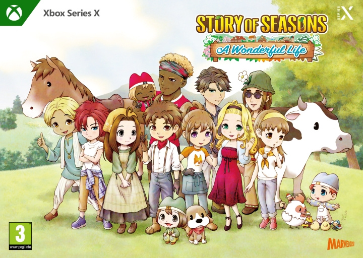 Story of Seasons: A Wonderful Life (Limited Edition) (XseriesX) i gruppen Elektronikk / TV-spill & tilbehør / Xbox Series X / Spill hos TP E-commerce Nordic AB (C99381)