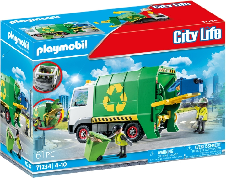 Playmobil Gjenvinningsbil (71234) i gruppen LEKER, BARN OG BABY / Leker / Lekesett hos TP E-commerce Nordic AB (C99409)