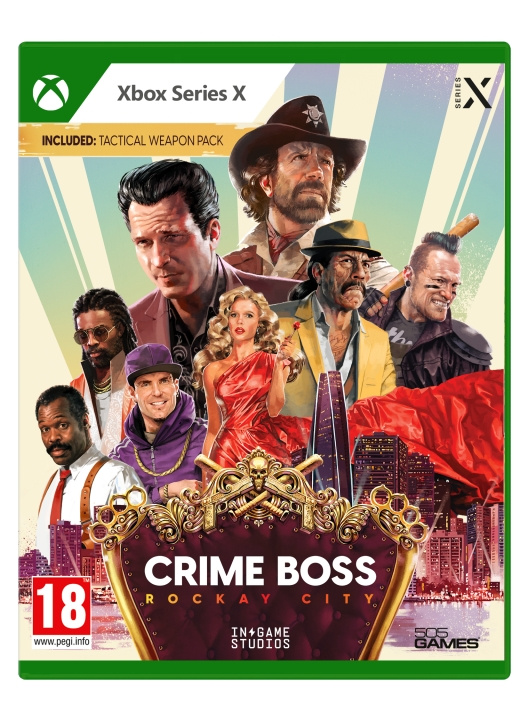 Crime Boss Rockay City (XseriesX) i gruppen Elektronikk / TV-spill & tilbehør / Xbox Series X / Spill hos TP E-commerce Nordic AB (C99428)