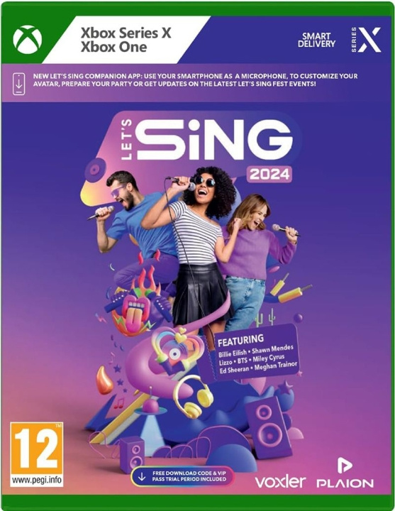 Let\'s Sing 2024 (XseriesX) i gruppen Elektronikk / TV-spill & tilbehør / Xbox Series X / Spill hos TP E-commerce Nordic AB (C99449)