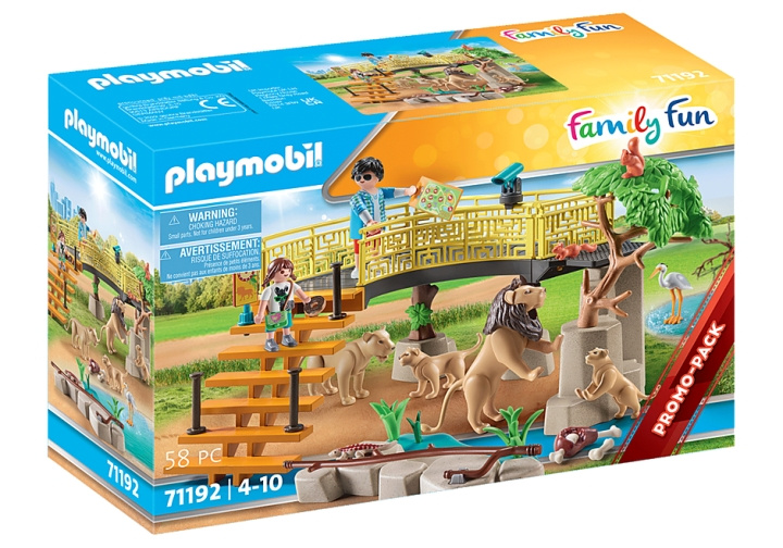 Playmobil Utendørs løveinnhegning (71192) i gruppen LEKER, BARN OG BABY / Leker / Lekesett hos TP E-commerce Nordic AB (C99522)