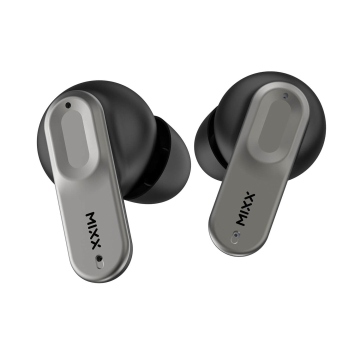 MIXX Hodetelefon Ultra Mini Streambuds In-Ear TWS Svart i gruppen Elektronikk / Lyd & Bilde / Hodetelefoner & Tilbehør / Hodetelefoner hos TP E-commerce Nordic AB (C99543)