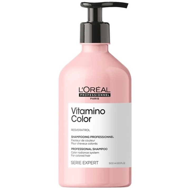 L\'ORÉAL PARIS LOreal Professionnel Serie Expert Vitamino Color Shampoo 500ml i gruppen HELSE OG SKJØNNHET / Hår & styling / Hårpleie / Sjampo hos TP E-commerce Nordic AB (C99586)