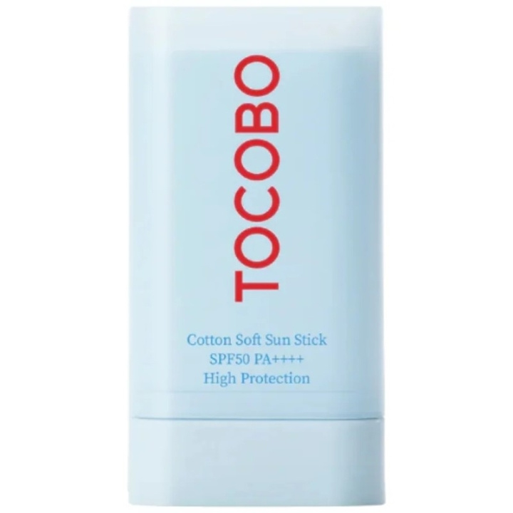 TOCOBO Cotton Soft Sun Stick SPF 50+ Pa++++ 19g i gruppen HELSE OG SKJØNNHET / Hudpleie / Soling / Solkrem hos TP E-commerce Nordic AB (C99610)