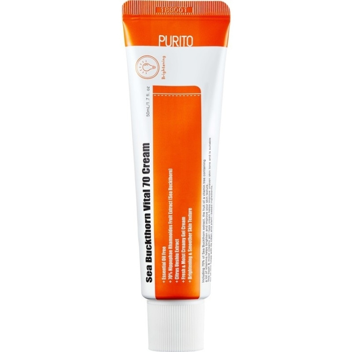 Purito Sea Buckthorn Vital 70 Cream 50ml i gruppen HELSE OG SKJØNNHET / Hudpleie / Ansikt / Ansiktskrem hos TP E-commerce Nordic AB (C99616)