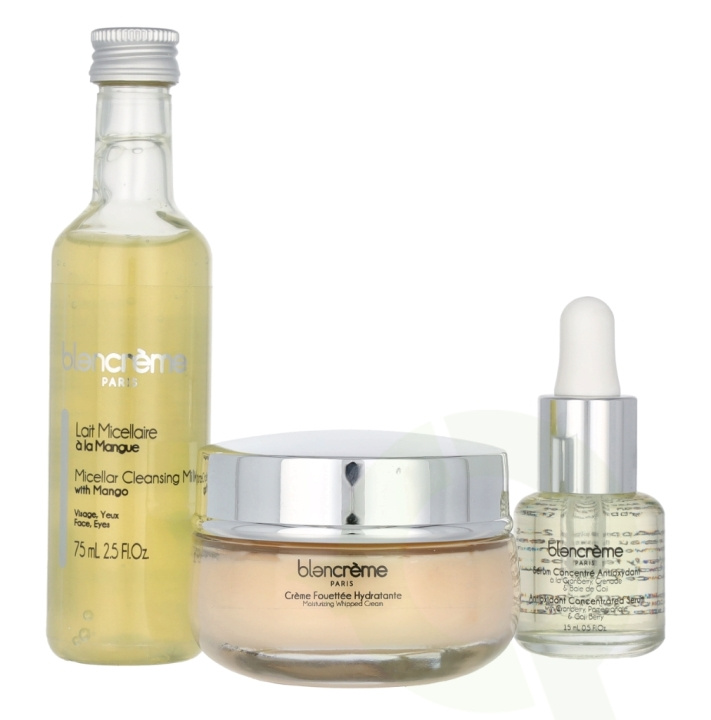 Blancreme Antioxidant Facial Trio Set 3 piece Cream/Milk/Serum i gruppen HELSE OG SKJØNNHET / Gavesett / Gavesett for henne hos TP E-commerce Nordic AB (C99690)