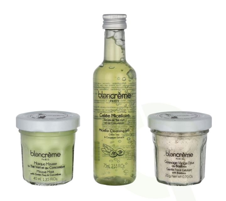 Blancreme Body Essentials Trio Set 140 ml Skin Gel 80ml/Scrub 20gr/Mask 40ml i gruppen HELSE OG SKJØNNHET / Gavesett / Gavesett for henne hos TP E-commerce Nordic AB (C99693)