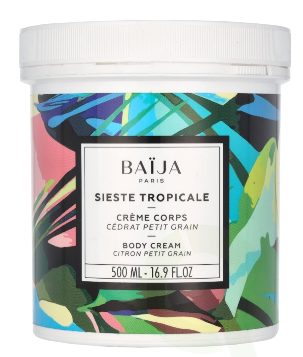 Baija Paris Baija Sieste Tropicale Body Cream 500 ml Citron Petit Grain i gruppen HELSE OG SKJØNNHET / Hudpleie / Kroppspleie / Body lotion hos TP E-commerce Nordic AB (C99713)