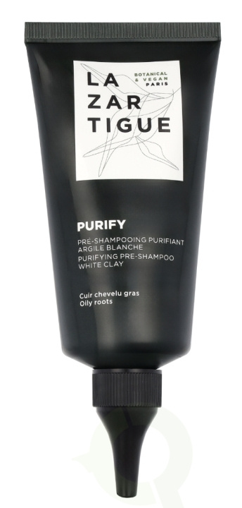 Lazartigue Purify Purifying Pre-Shampoo 75 ml i gruppen HELSE OG SKJØNNHET / Hår & styling / Hårpleie / Sjampo hos TP E-commerce Nordic AB (C99726)