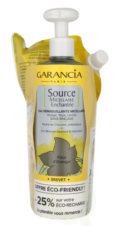 Garancia Source Micellar Cleansing Water Orange Blossom Set 800 ml 2x400ml i gruppen HELSE OG SKJØNNHET / Hudpleie / Ansikt / Rengjøring hos TP E-commerce Nordic AB (C99746)