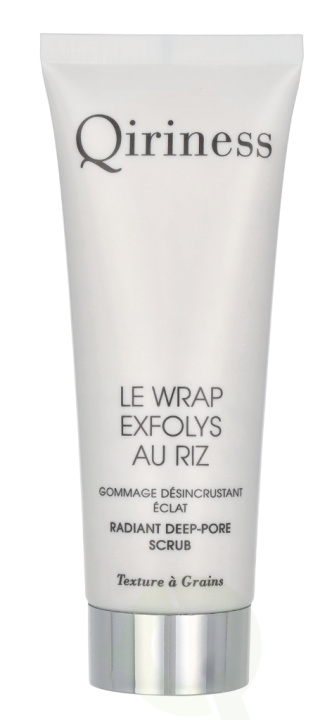 Qiriness Le Wrap Exfolys Au Riz Radiant Deep-Pore Scrub 75 ml i gruppen HELSE OG SKJØNNHET / Hudpleie / Ansikt / Skrubb/peeling hos TP E-commerce Nordic AB (C99778)